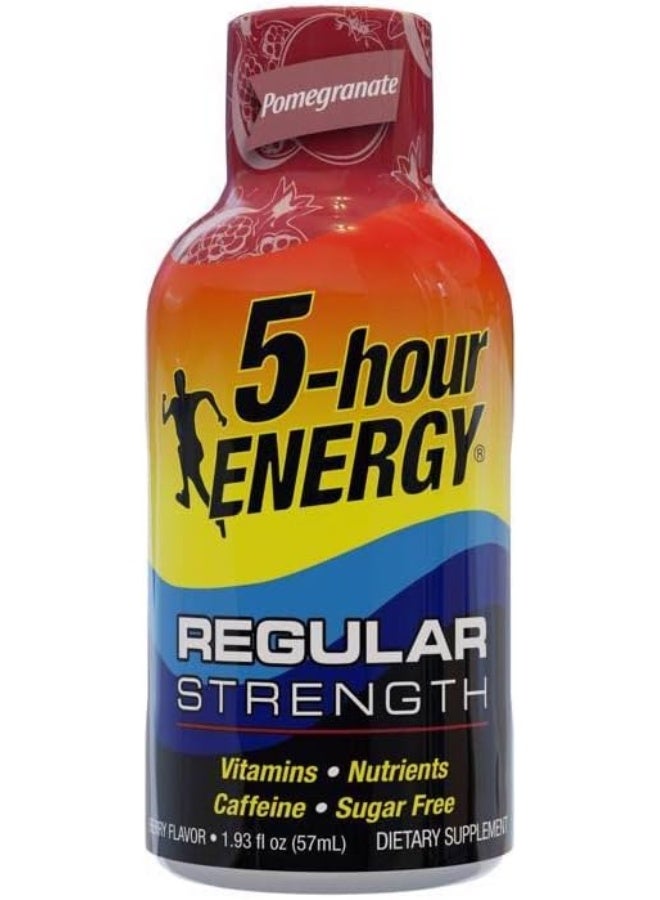 5-Hour Energy - Shot Regular Strength Pomegranate 1.93 Fl. Oz. - Image 2